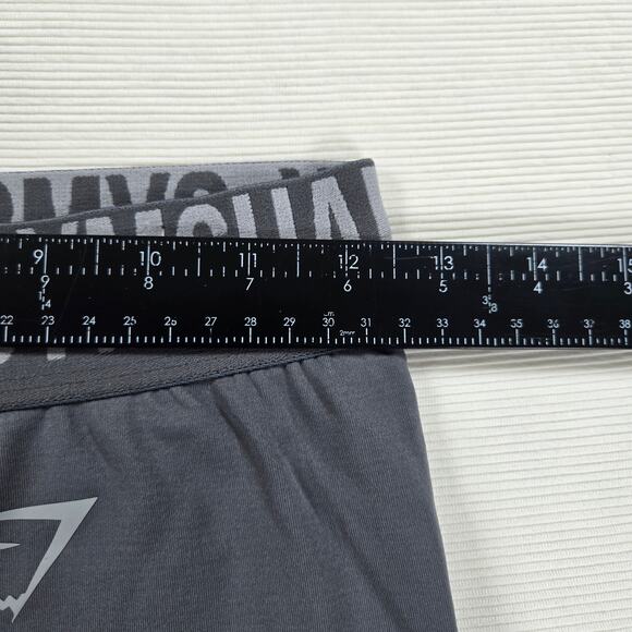 Gymshark Low Rise Fit Seamless Athletic Gray Leggings Women's Size Small - Picture 2 of 6